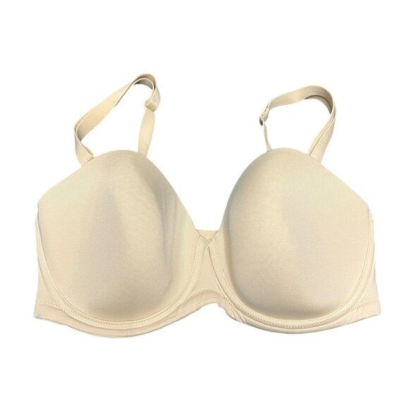Wacoal Bra 854119 Red Carpet Underwire Lined Strapless Beige‎ Size 34DDD - Picture 1 of 8